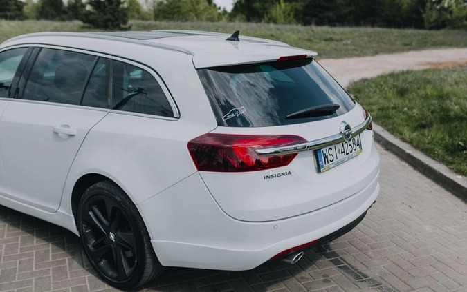 Opel Insignia cena 43900 przebieg: 185000, rok produkcji 2013 z Siedlce małe 436